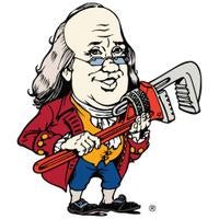 Benjamin Franklin Plumbing Logo