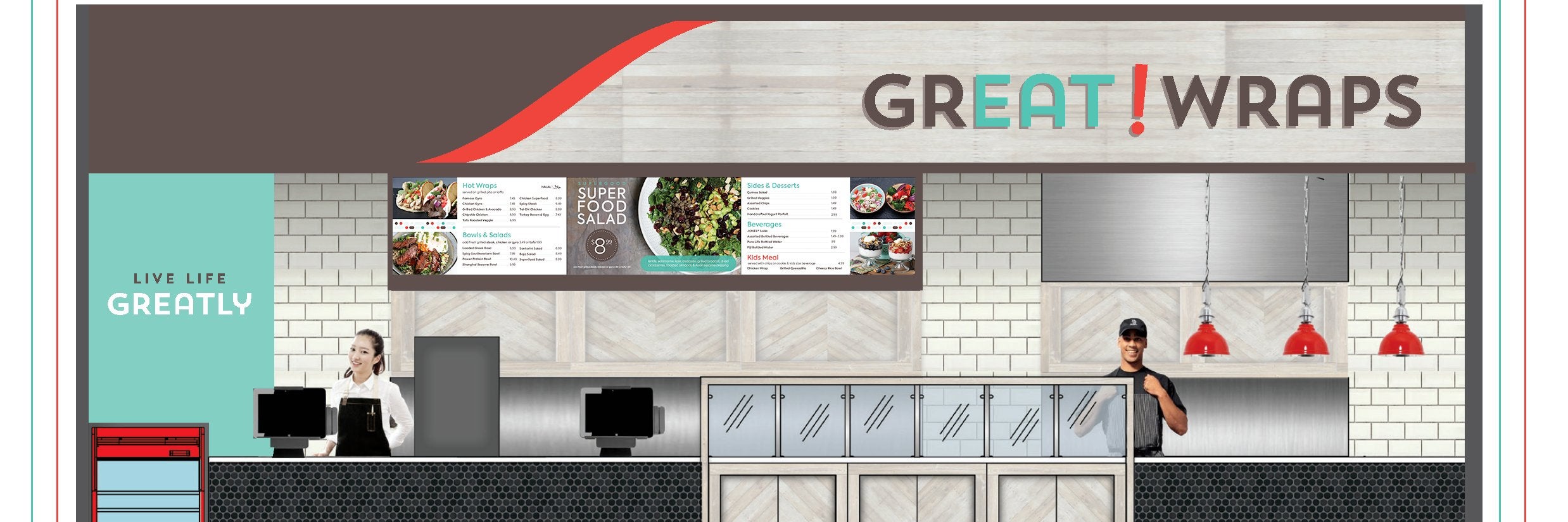 Great Wraps Grill