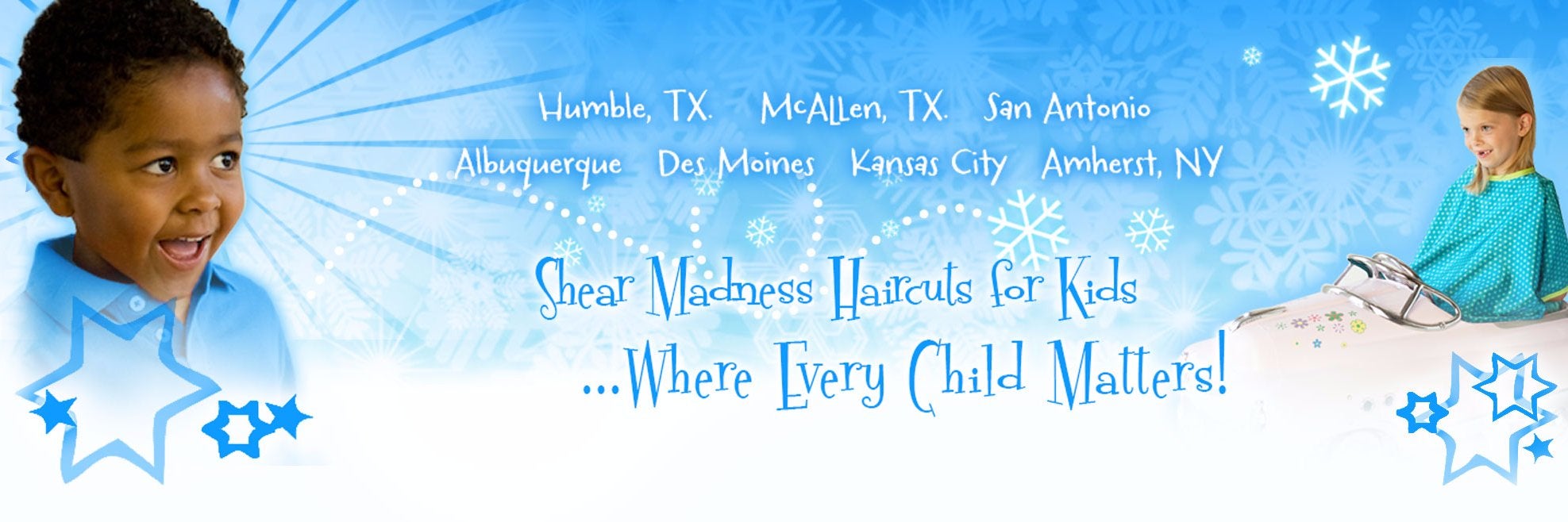 Shear Madness Haircuts for Kids