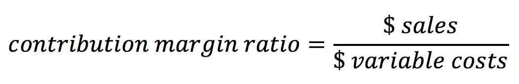 Calculating Contribution Margin Ratio