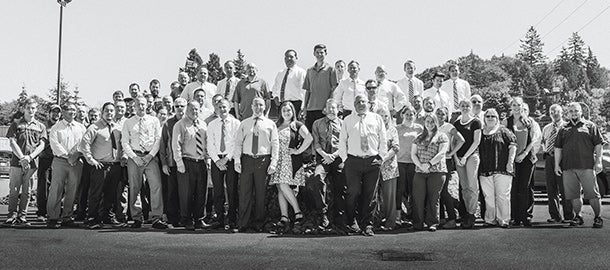 The productive team of Peninsula Auto Group.