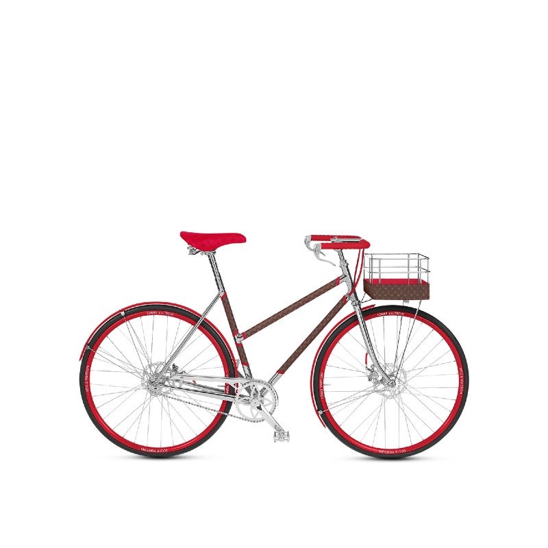 Louis Vuitton launches range of £20,000 town bikes