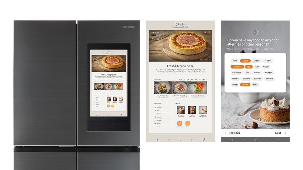 Smart Fridge: Input Ingredients, Receive Recipes