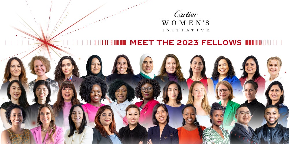 Having Announced Its 2023 Fellows Cartier Women s Initiative Is