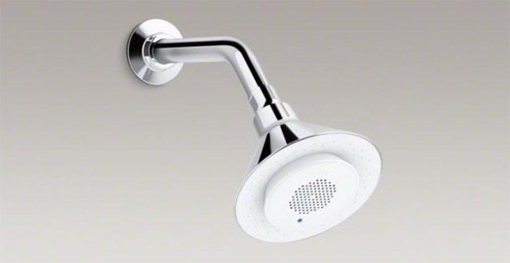Kohler Moxie 2.5 GPM Showerhead plus Wireless Speaker
