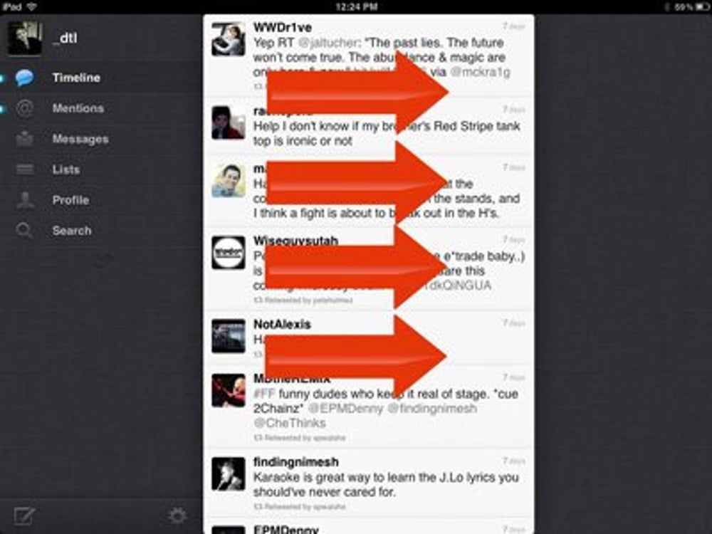 Switch between apps with a special gesture