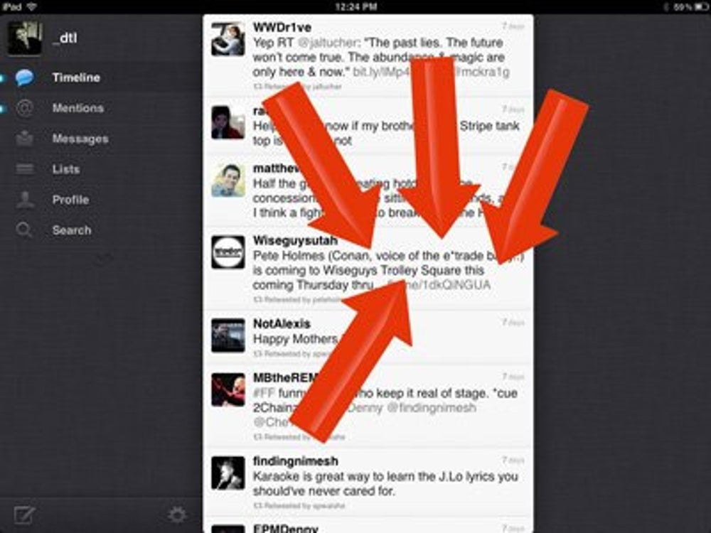 Get to the home screen without pressing the home button