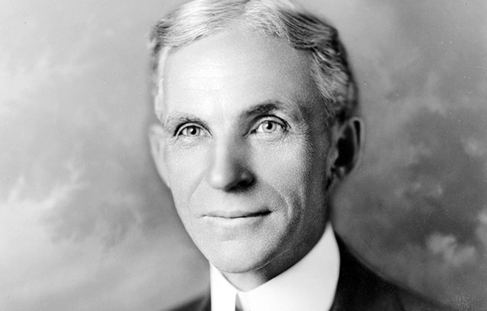 Henry Ford was 45 when he created the revolutionary Model T car.