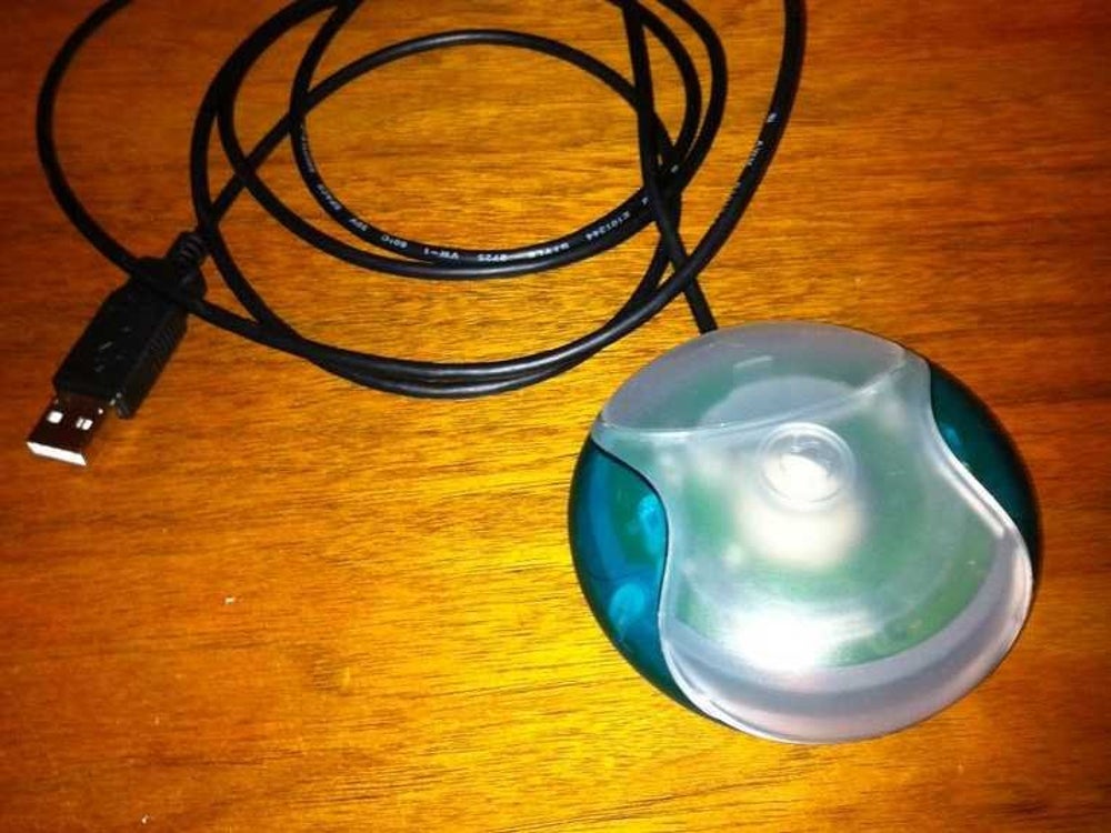 Apple's hockey puck mouse came out with the first iMac, but its shape proved very uncomfortable for users and forced Apple to reconsider its peripheral ergonomics.