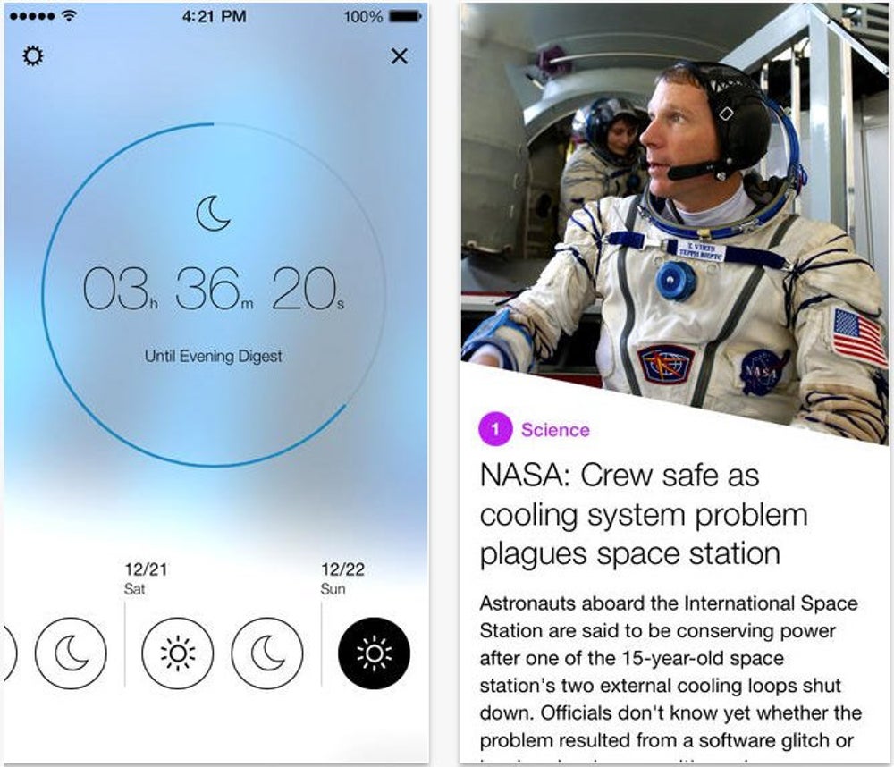 Yahoo News Digest turns browsing the news into a beautiful experience.