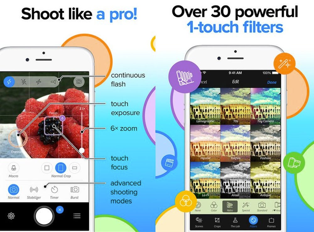 Camera+ is a great alternative to your iPhone's default Camera app.