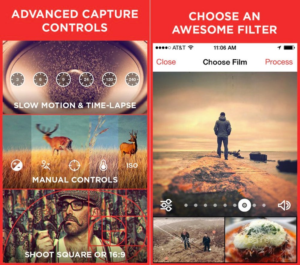 Cinamatic is a great tool for creating short films and sharing them on social media.