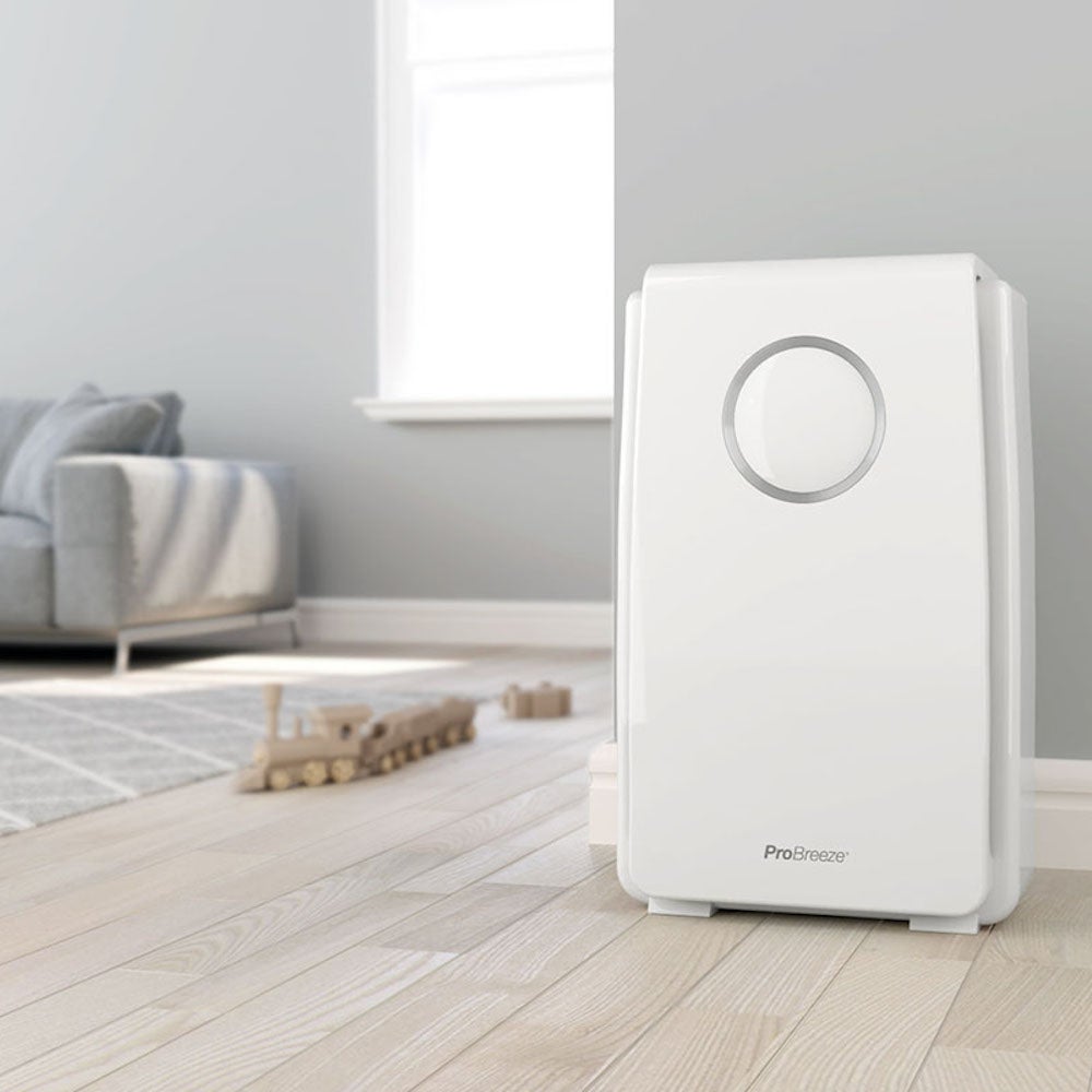 5-in-1 Air Purifier with HEPA Filter & Negative Ion Generator