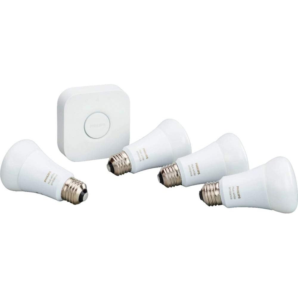 Best Smart Bulbs: Philips Hue Starter Kit ($130)