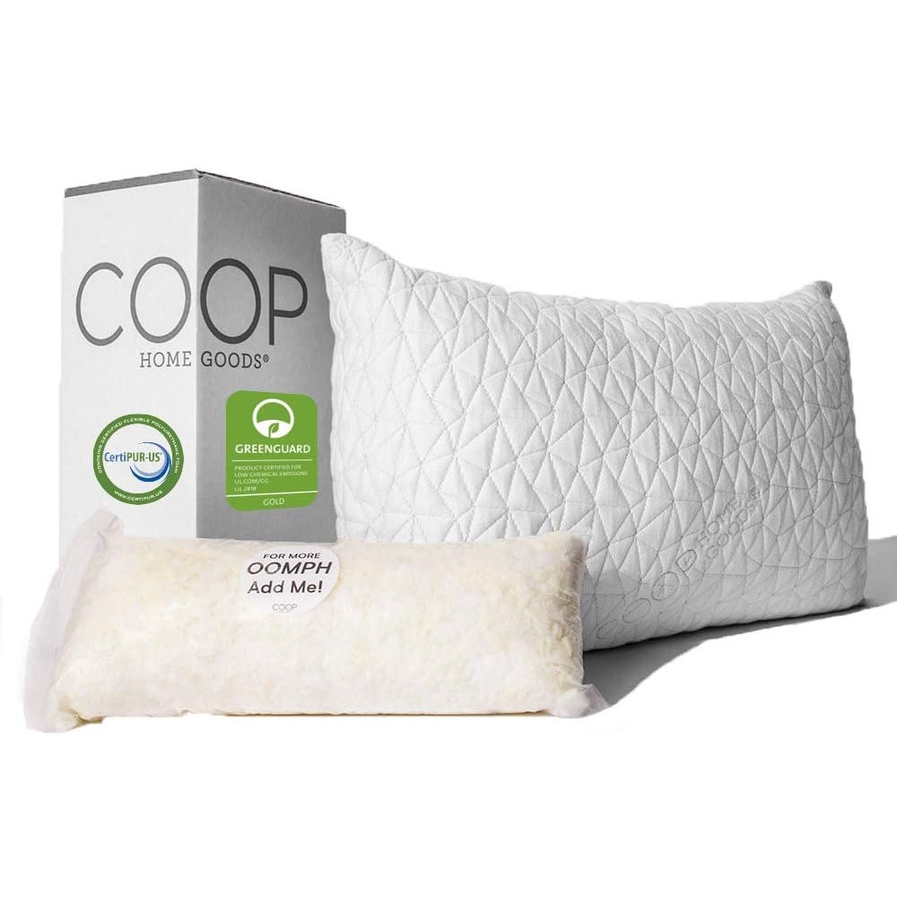 Best for Side and Stomach: The Original Coop Home Goods Pillow ($60)