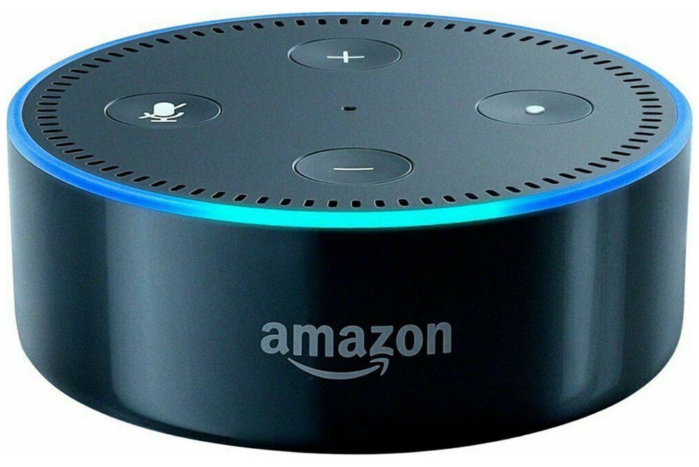Amazon Echo Dot 2nd Generation Speaker - Black (Refurbished)