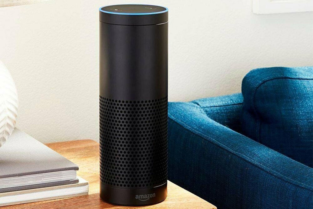 Amazon Echo Speaker 1st Generation - Black (Refurbished)