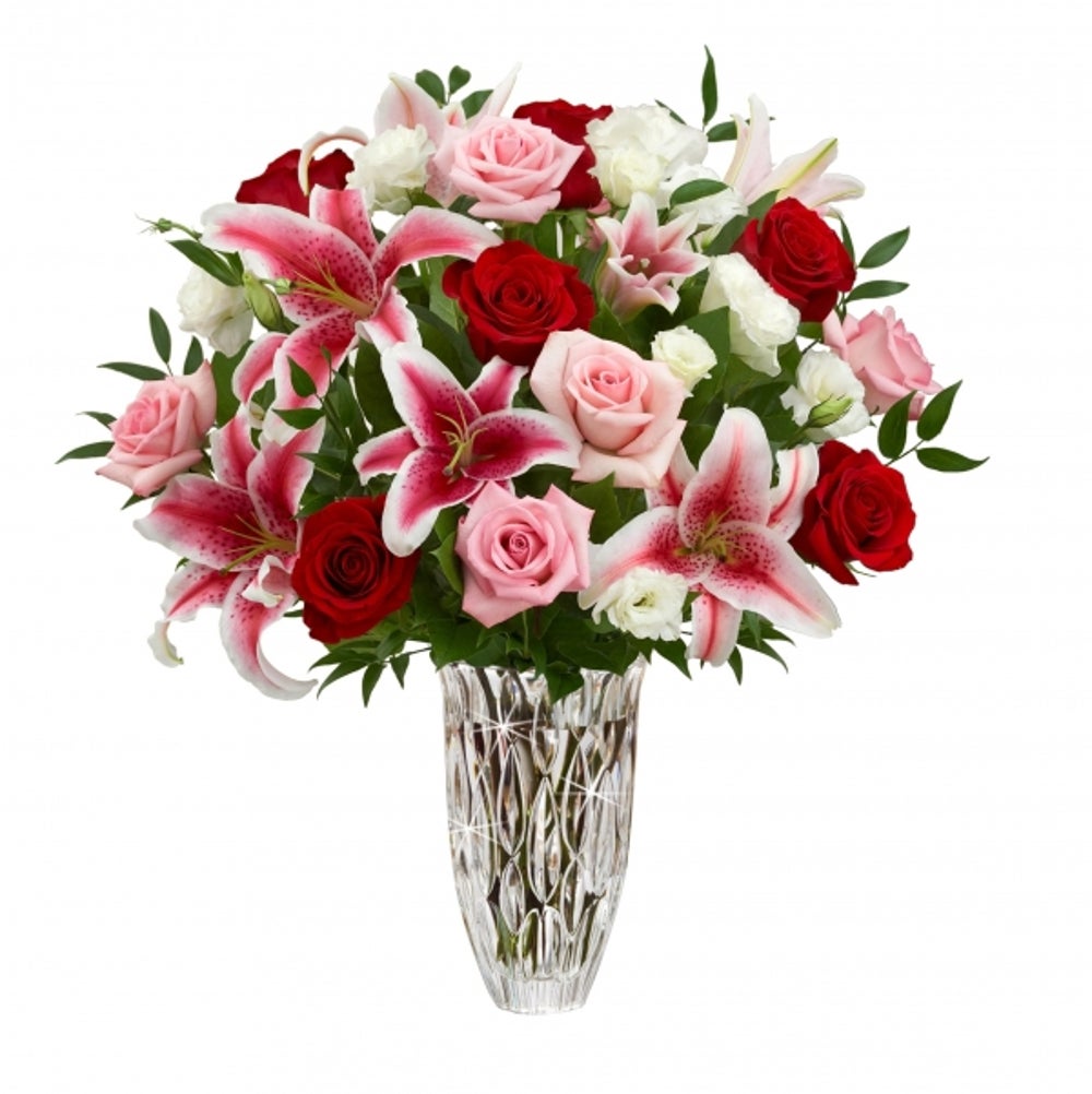 Red Roses and Lilies