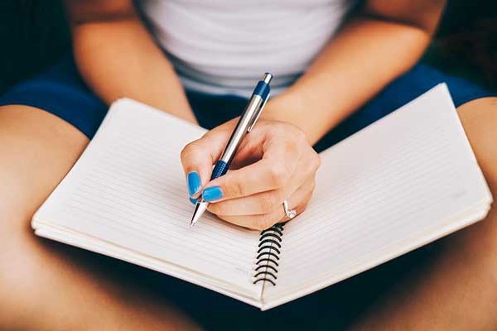 Write down all of your worries before you go to sleep.