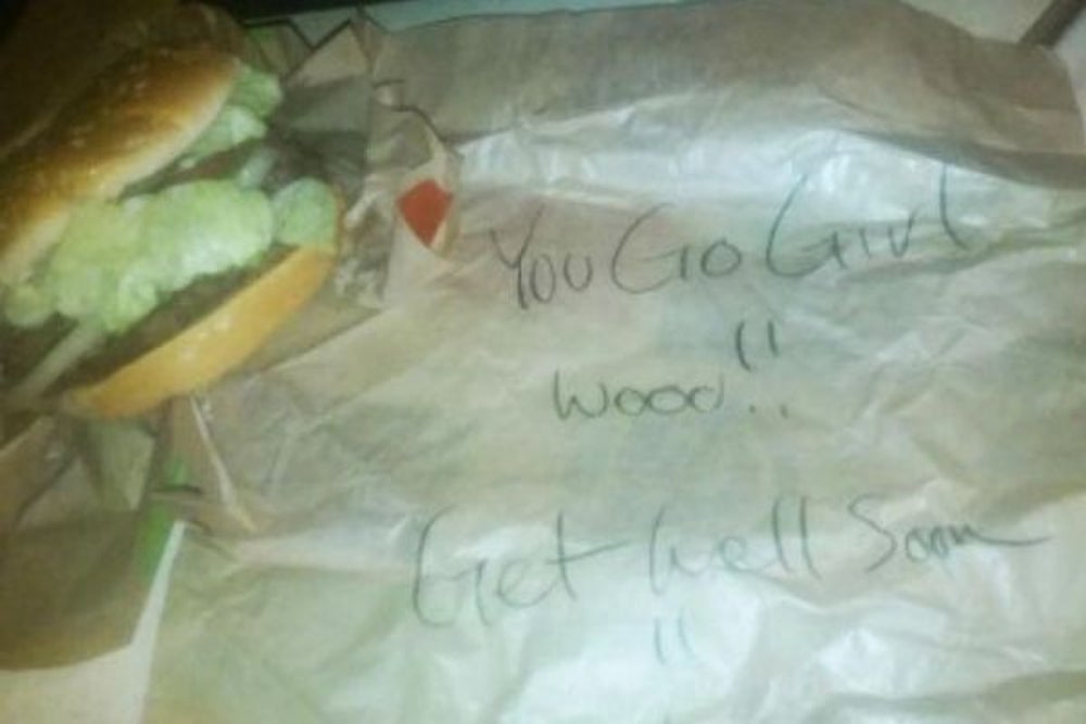 1. A whopper of a wish
