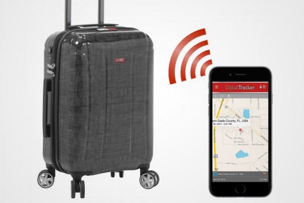 7. Smart luggage tracker