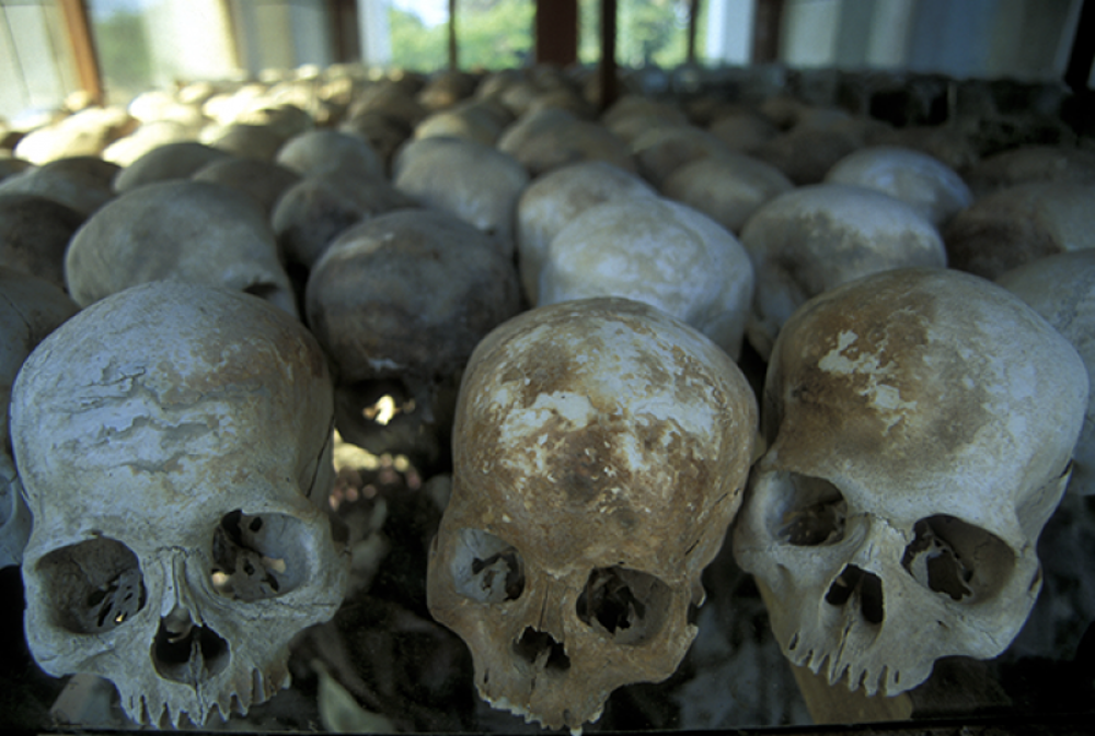 Accidentally checking human bones