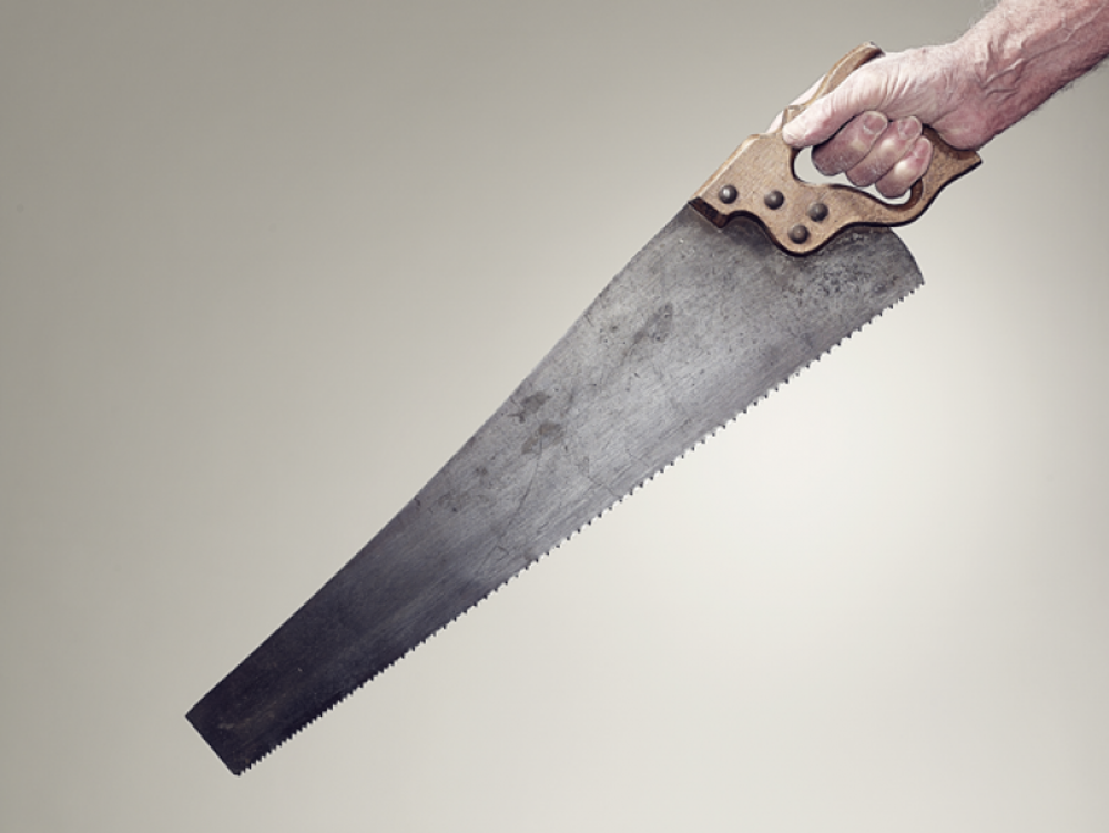 Carrying a hatchet, a saw, knives, rope cutters, fireworks and hand grenades