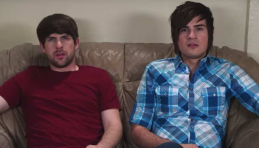 Ian Hecox and Anthony Padilla (aka Smosh)