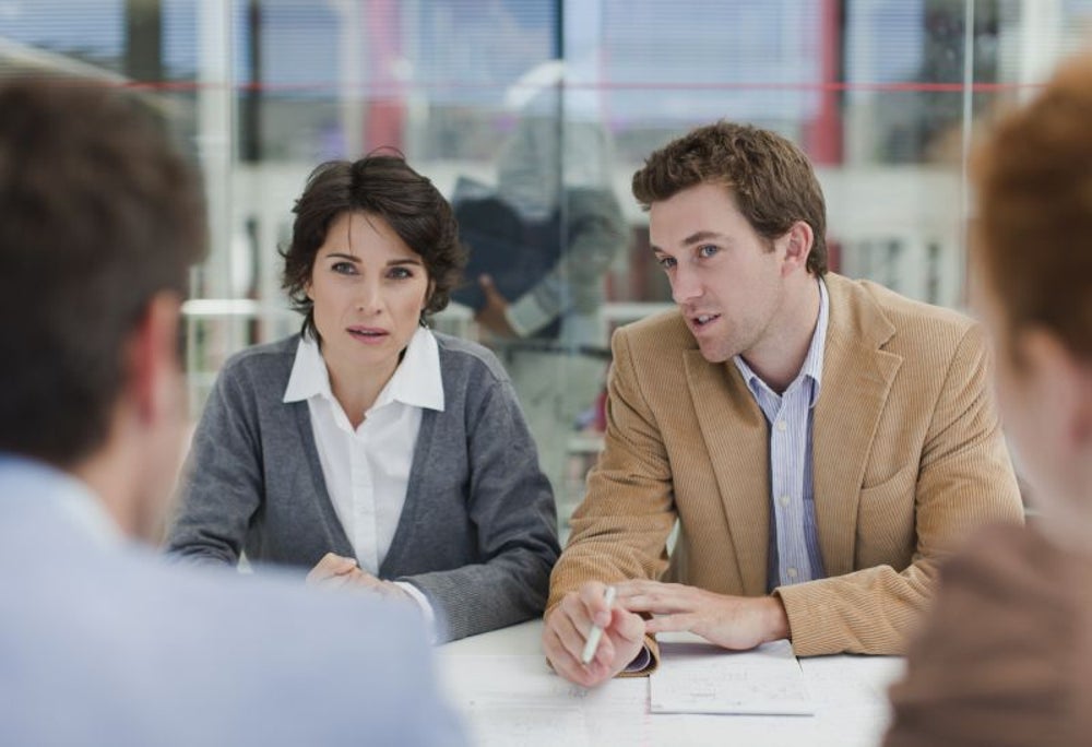 20. You're getting conflicting information from your direct supervisors and their boss