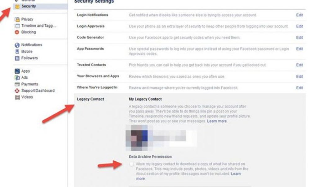 Choose Who Controls Your Account After You Croak