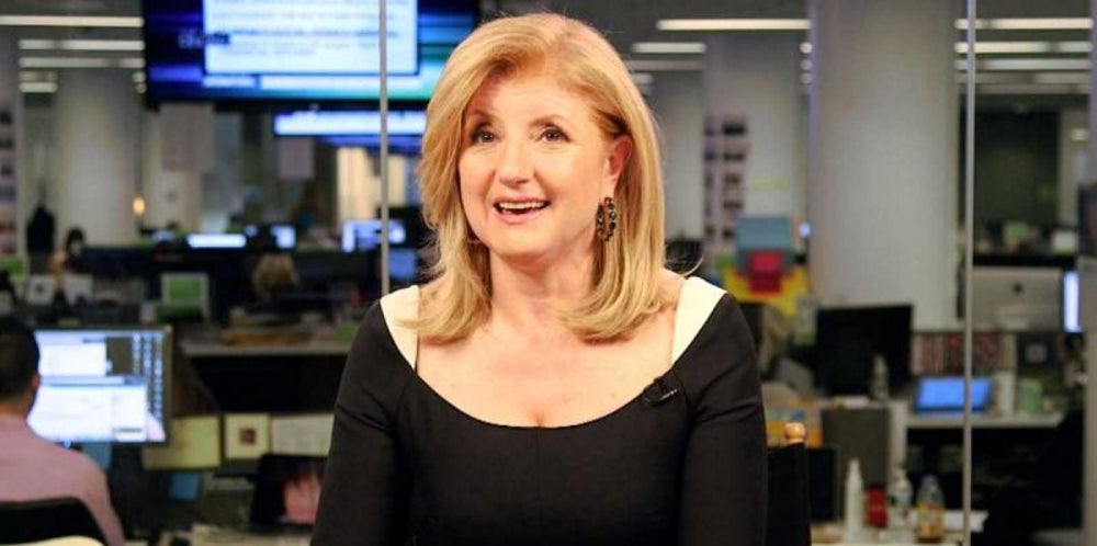 Arianna Huffington: Don't work too hard.