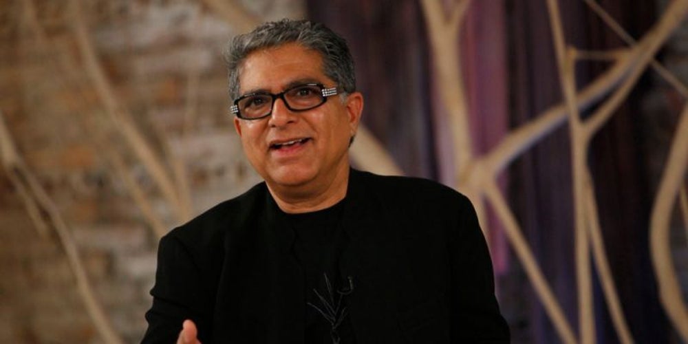 Deepak Chopra: Embrace the wisdom of uncertainty.