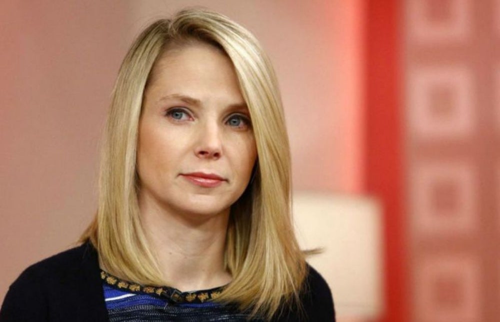 2. Marissa Mayer era cajera en una tienda de abarrotes