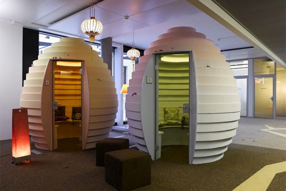 Take a quick nap at Google’s Zurich office.