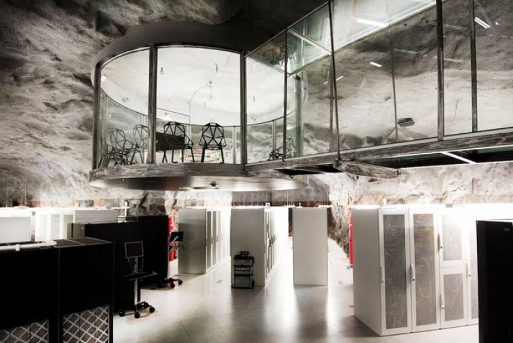 Work in a Cold War-era nuclear bunker.
