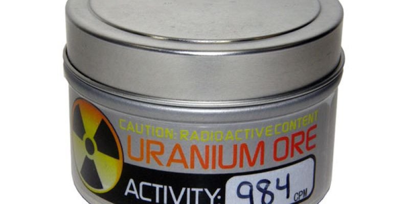 Purchase "radioactive" uranium ore.
