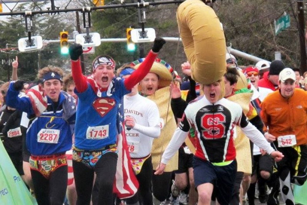 There’s an annual Krispy Kreme challenge