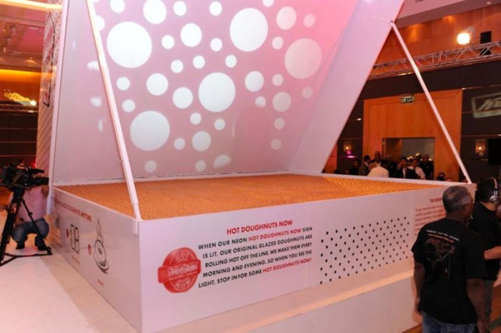 Krispy Kreme is in the Guinness World Records