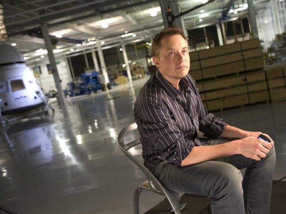 The Tesla CEO also said humans were "already a cyborg."