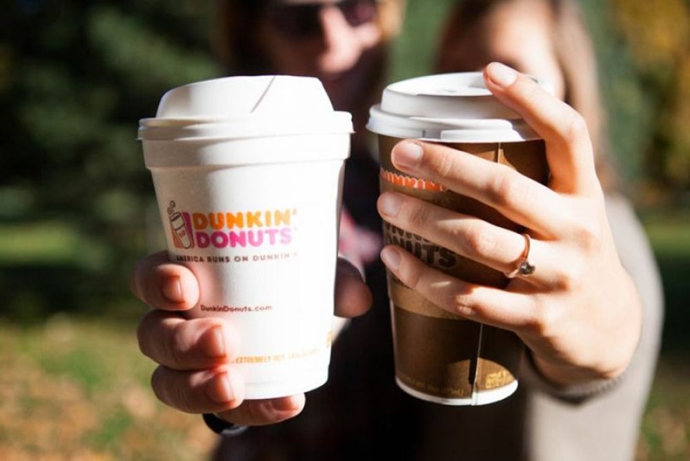 Enter Dunkin’ Donuts's love contest.