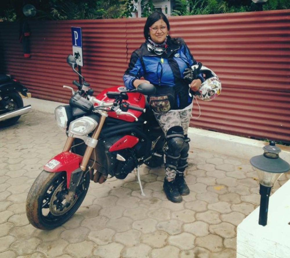 Urvashi Patole, Founder, The Bikerni
