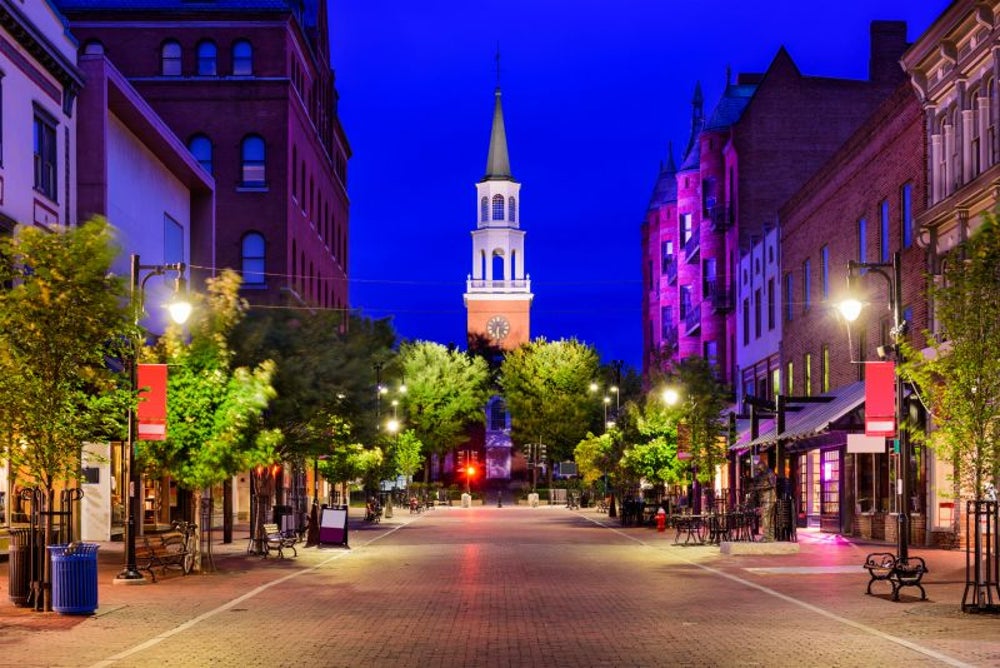 12. Burlington, VT