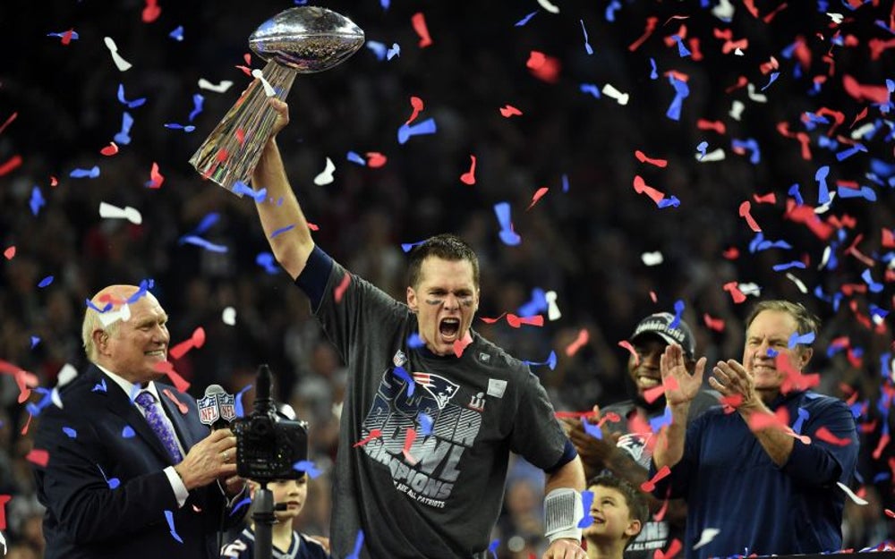 The Patriots comeback in Super Bowl 51.