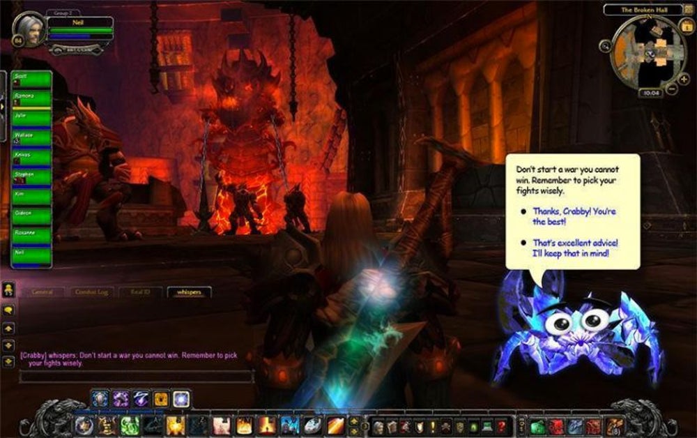 World of Warcraft Introduces Crabby (2011)