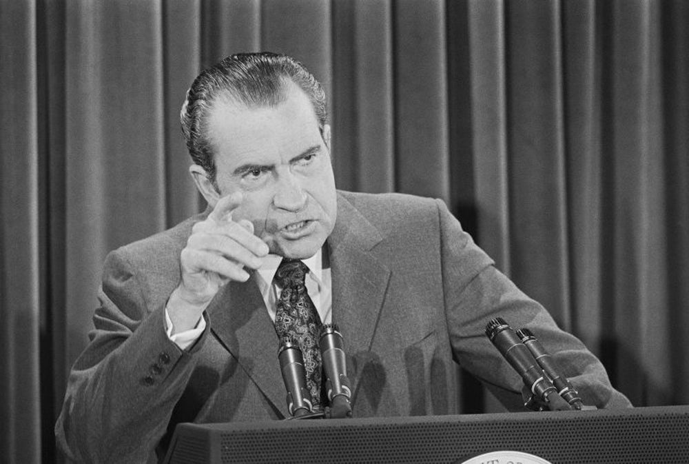 Nixon declares war on drugs in 1971.