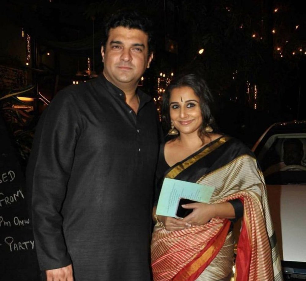 Siddharth Roy Kapur and Vidya Balan
