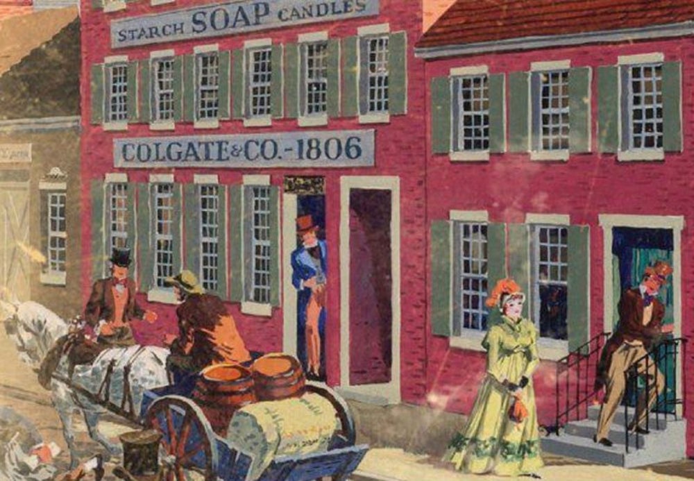 Starches, soaps and candles: Colgate founded in 1806