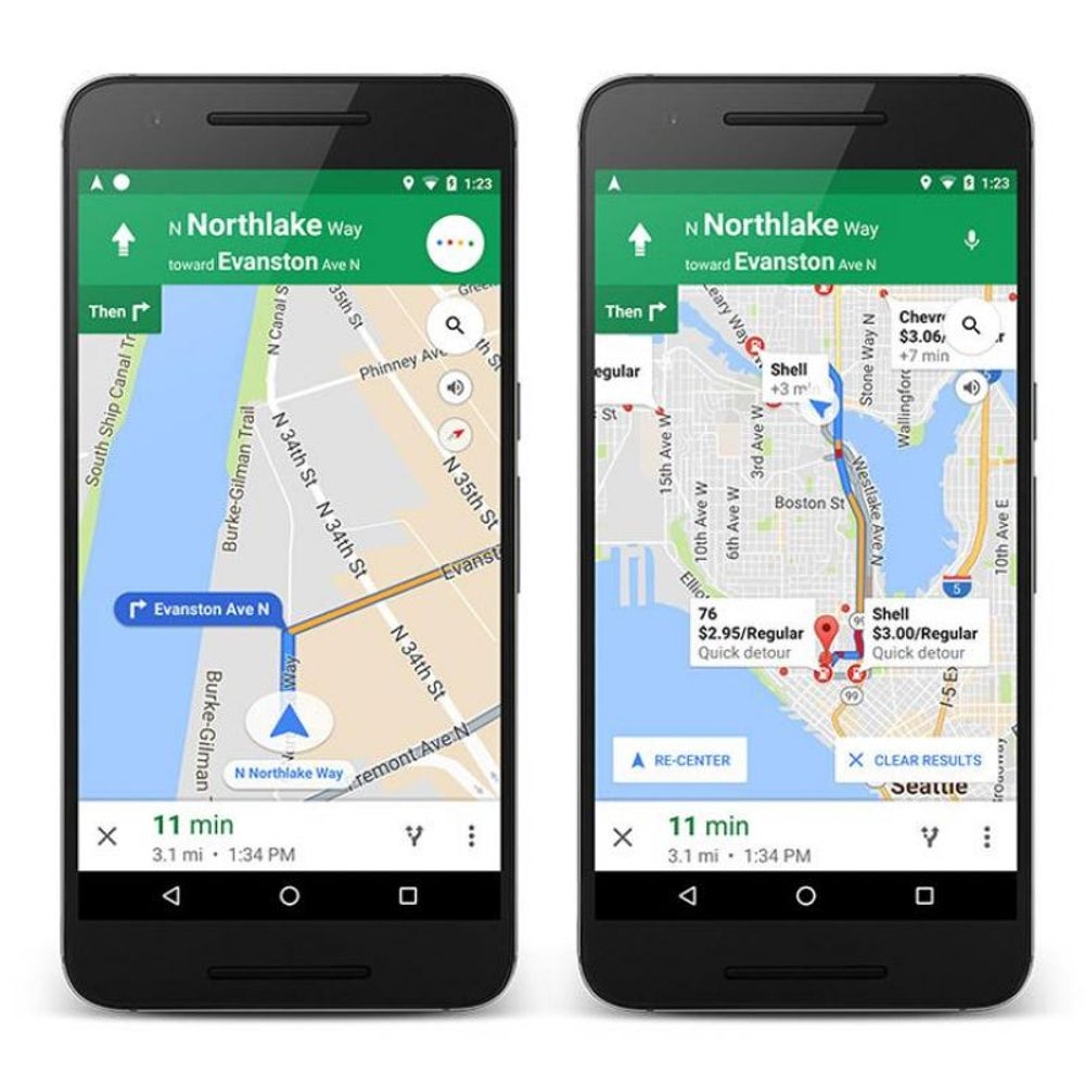 Use voice commands while driving. (Android only)