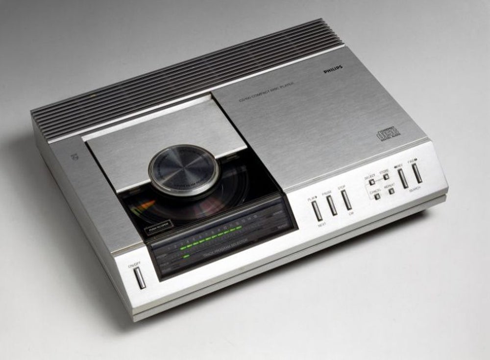 3. CD player, 1982