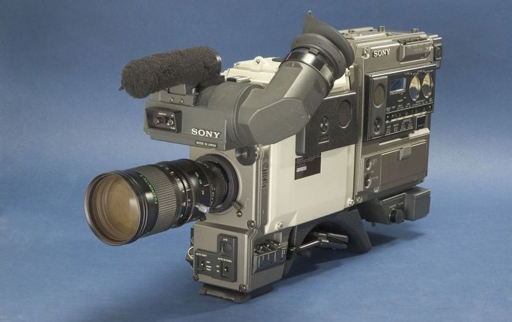 4. Videocámaras Betamax, 1983